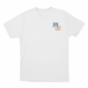 MW American Flag Logo Unisex T Shirt White
